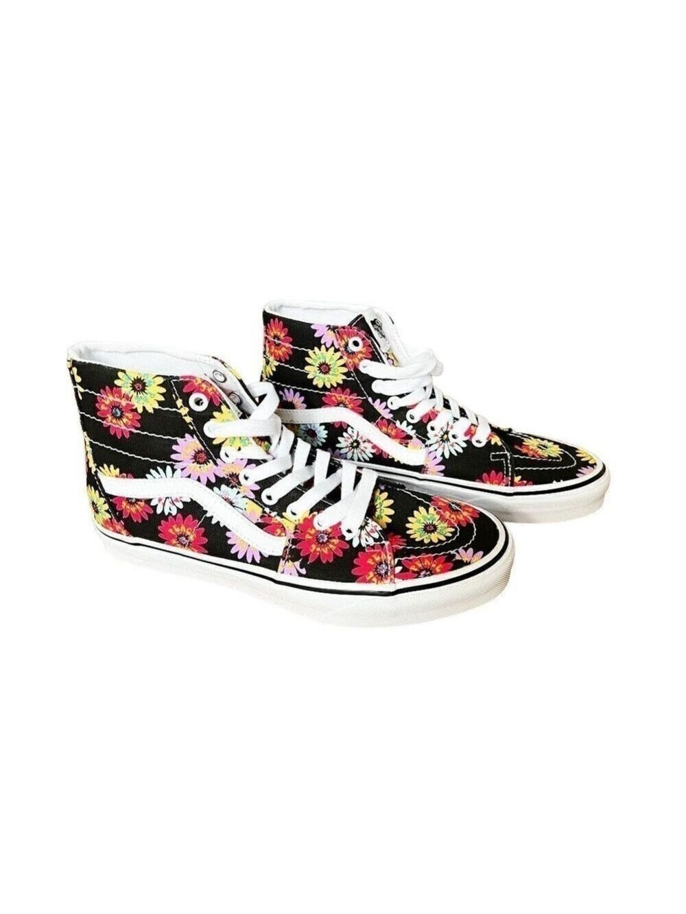 Vans Unisex Sk8-Hi Tapered Retro Peace Floral Sneakers